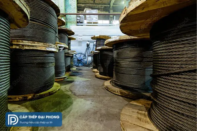 Cáp Thép D30 (6x36 IWRC) nhập khẩu chính hãng - Giá tốt nhất chỉ có tại Cáp thép Đại Phong