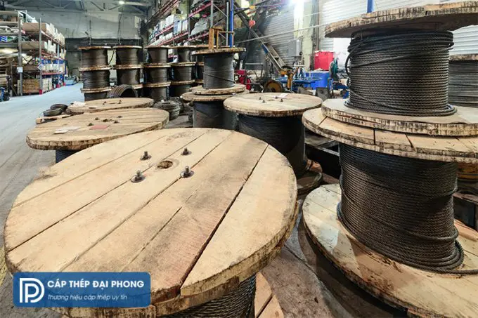 Cáp thép D32 (6X36 IWRC) nhập khẩu chính hãng - Giá tốt nhất chỉ có tại Cáp thép Đại Phong