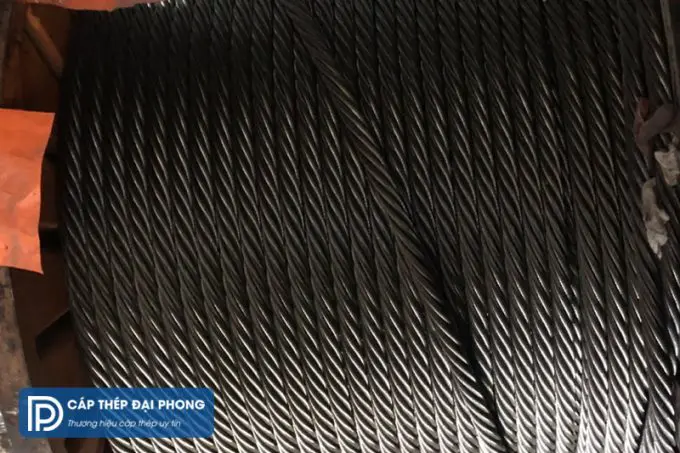 Cáp thép D38 (6X36 IWRC) nhập khẩu chính hãng - Giá tốt nhất chỉ có tại Cáp thép Đại Phong