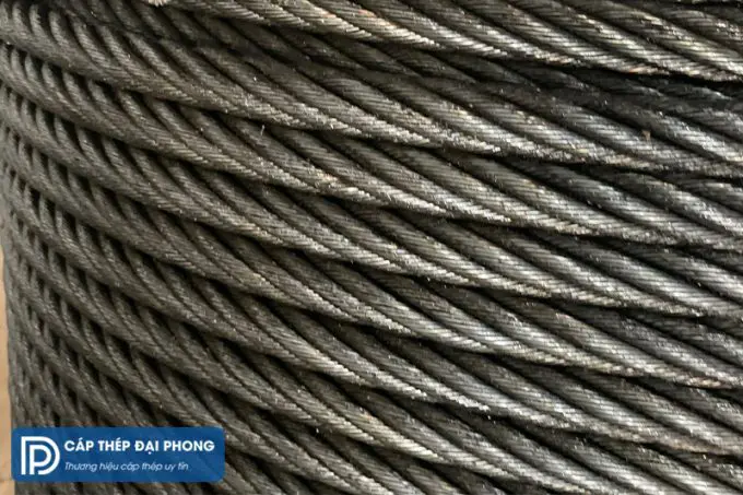 Cáp thép D16 Lõi Thép, Cấu Trúc 6x37 Giá Rẻ - Gọi Ngay: 0915.23.9669